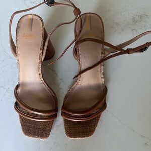 Sam Edelman Brown Heeled Sandals